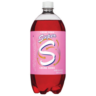 Schnucks Creme Super S Soda 101.4 Fl Oz Plastic Bottle