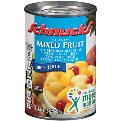 Schnucks® Chunky Mixed Fruit 15 oz.