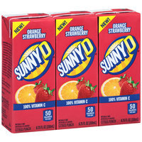 Sunny D® Orange Strawberry Citrus Punch 3-6.75 fl. oz. Pack