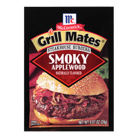 McCormick® Grill Mates® Smoky Applewood Steakhouse Burgers Seasoning Mix
