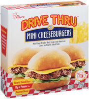 Pierre™ Drive Thru™ Mini Cheeseburgers 4 ct Box