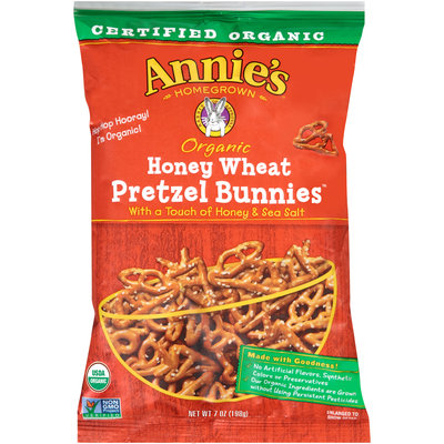 Annie's® Homegrown Organic Honey Wheat Pretzel Bunnies