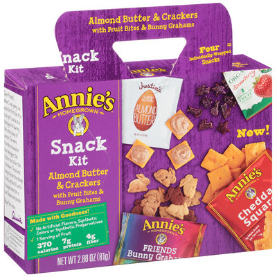Annie's® Homegrown Almond Butter & Crackers Snack Kit