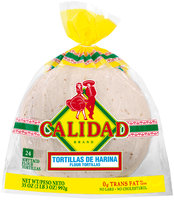 Calidad® Soft Taco Flour Tortillas 24 ct. Bag