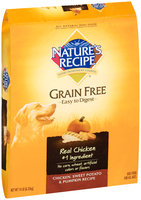 Nature's Recipe® Grain Free Easy to Digest Chicken, Sweet Potato & Pumpkin Recipe Dog Food 14 lb. Bag