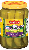 Nalley® Bread & Butter Pickle Spears 24 fl. oz. Jar
