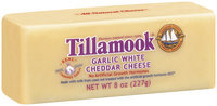 Tillamook Garlic White Cheddar Cheese 8 Oz Chunk