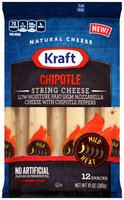 Kraft Chipotle String Cheese 12 ct Bag