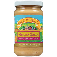 Gilroy Farms® Minced Garlic 8.5 oz. Jar
