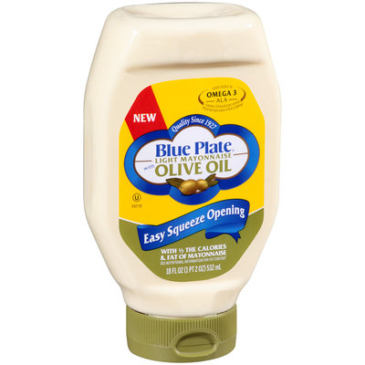 Blue Plate® Light Mayonnaise with Olive Oil 18 fl. oz.