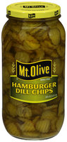 Mt. Olive Hamburger Dill Chips Pickles 80 fl. oz. Jar