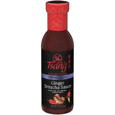 House of Tsang® Ginger Sriracha Dipping Sauce 11 oz. Bottle