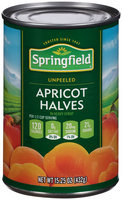 Springfield® Unpeeled Apricot Halves In Heavy Syrup 15.25 oz. Can
