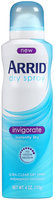 Arrid® Invigorate Ultra-Clear Dry Spray Antiperspirant Deodorant 4 oz. Aerosol Can