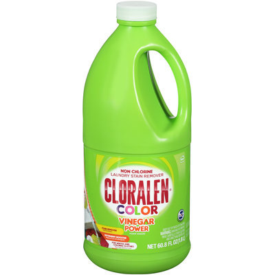 Cloralen® Color Vinegar Power Non Chlorine Laundry Stain Remover 60.8 fl. oz. Jug