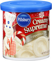 Pillsbury Creamy Supreme® Peppermint Frosting 15.6 oz. Canister