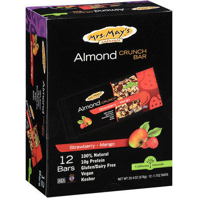 Mrs. May's® Strawberry-Mango Almond Crunch Bars 12-1.7 oz. Wrappers