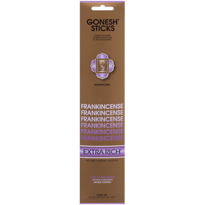 Gonesh® Extra Rich® Frankincense Incense Sticks 20 ct. Carded Pack