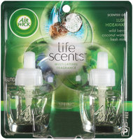 Air Wick® Life Scents™ Lush Hideaway Scented Oil Air Freshener Refills 2-0.67 fl. oz. Bottles