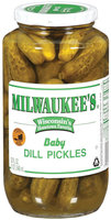Milwaukee's Baby Dill Pickles 32 Fl Oz Jar