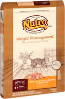 Nutro® Adult Weight Management Chicken & Whole Brown Rice Recipe Cat Food 14 lb. Bag