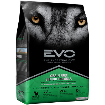 EVO Senior Formula Dog Food 6.6 lb. Bag