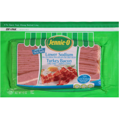 Jennie-O™ Lower Sodium Turkey Bacon 12 oz. Pack