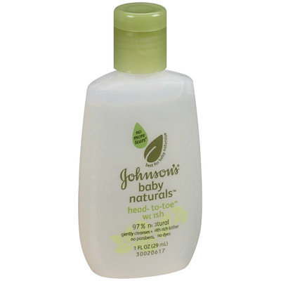 Johnson's® Baby Naturals Head-to-Toe Wash