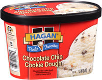 Hagan® Parlor Favorites™ Chocolate Chip Cookie Dough Ice Cream 1.5 qt. Carton
