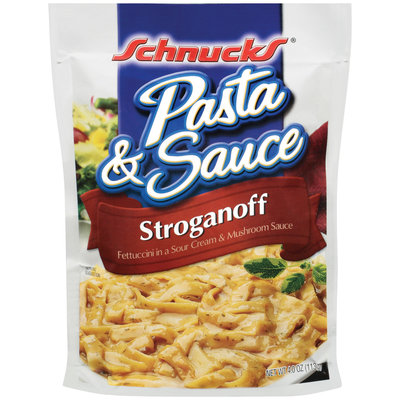 Schnucks Stroganoff Pasta & Sauce 4 Oz Stand Up Bag