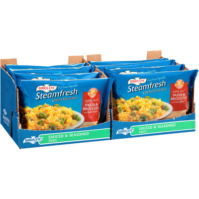 Bird's Eye® Steamfresh® Chef's Favorites Lightly Sauced Pasta & Broccoli with Cheese Sauce 8 ct Display