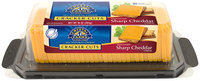 Crystal Farms® Cracker Cuts Wisconsin Sharp Cheddar Cheese 10 oz. Brick