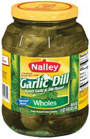 Nalley Garlic Dill Wholes Pickles 46 Oz Jar