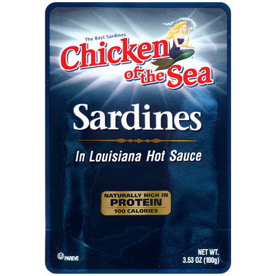 Chicken of the Sea® In Louisiana Hot Sauce Sardines 3.53 oz.
