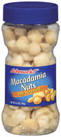 Schnucks Dry Roasted Macadamia Nuts 6.5 Oz Plastic Jar