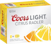 Coors Light Citrus Radler Beer