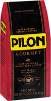 Pilon® Gourmet Whole Bean Espresso Coffee 16 oz. Bag