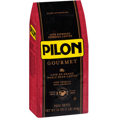 Pilon® Gourmet Whole Bean Espresso Coffee 16 oz. Bag