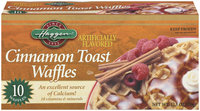 Haggen Cinnamon Toast 10 Ct Waffles 12.3 Oz Box