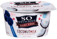 So Delicious® Dairy Free Coconut Milk Blueberry Yogurt Alternative 5.3 oz. Tub