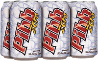 Pibb Zero 6 pk, 12 oz Cans