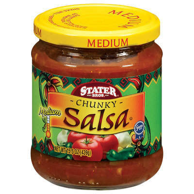 Stater Bros. Chunky Medium Salsa 15.5 Oz Jar