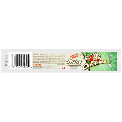 Frigo® Cheese Heads® 100% Natural String Cheese