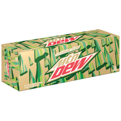 Caffeine Free Mountain Dew® 12 Pack 12 fl. oz. Cans