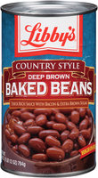 Libby's® Country Style Deep Brown Baked Beans 28 oz. Can