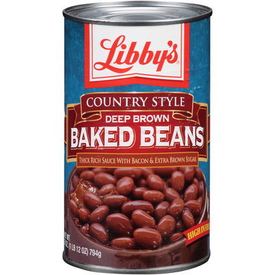 Libby's® Country Style Deep Brown Baked Beans 28 oz. Can