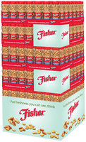 Fisher® Dry Roast & Dry Roast/Lightly Salted Peanuts 180 ct Jars 1/4 Pallet