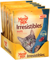 Meow Mix® Irresistibles™ Soft Tuna Cat Treats 3 oz. Stand Up Bag