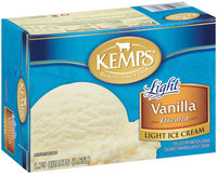Kemps Light Vanilla Flavored Ice Cream 1.75 Qt Carton