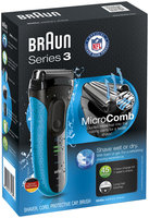 3Series Braun Series 3 3040s Wet & Dry Electric Shaver